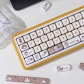 Meow Japanese Food 104+36 MOA Profile Keycap Set Cherry MX PBT Dye-subbed for Mechanical Gaming Keyboard